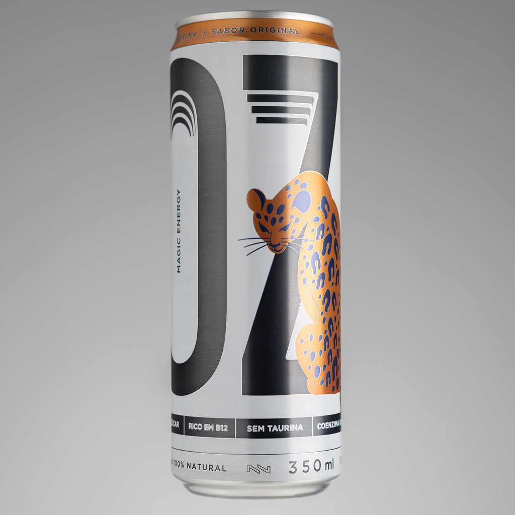 OZ ENERGETICO - SABOR ORIGINAL (Guarana + Laranja) - 6 Unidades
