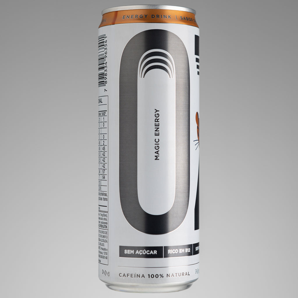 OZ ENERGETICO - SABOR ORIGINAL (Guarana + Laranja) - 6 Unidades