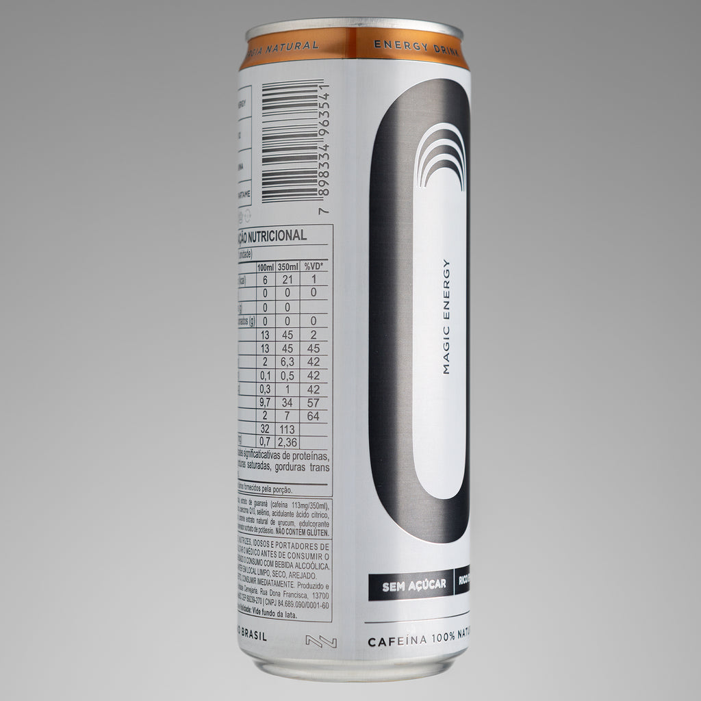 OZ ENERGETICO - SABOR ORIGINAL (Guarana + Laranja) - 6 Unidades