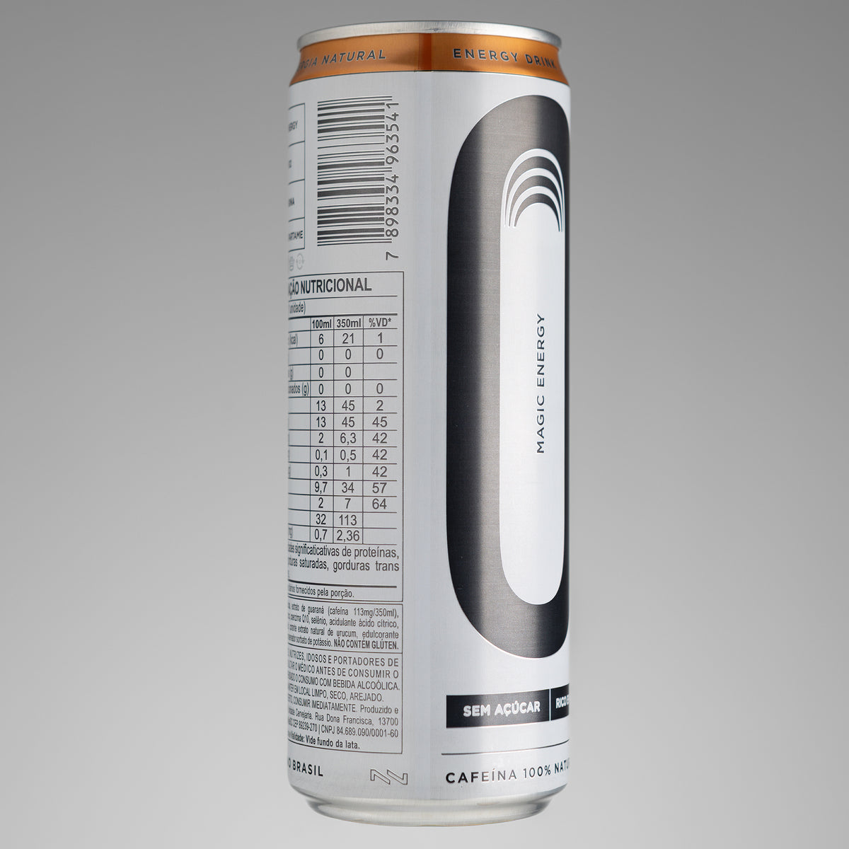 OZ ENERGETICO - SABOR ORIGINAL (Guarana + Laranja) - 6 Unidades