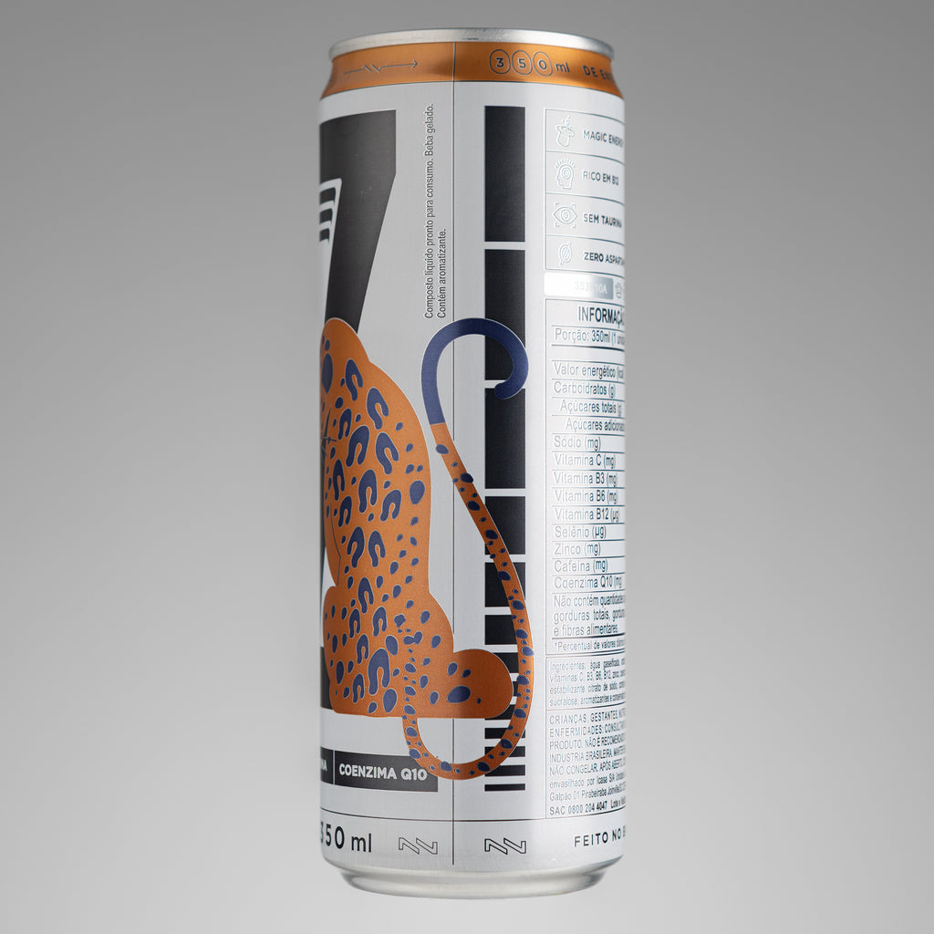 OZ ENERGETICO - SABOR ORIGINAL (Guarana + Laranja) - 6 Unidades