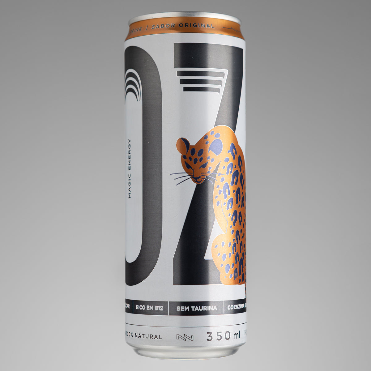 OZ ENERGETICO - SABOR ORIGINAL (Guarana + Laranja) - 12 Unidades