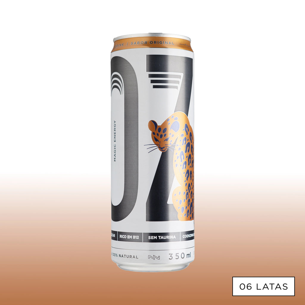 OZ ENERGETICO - SABOR ORIGINAL (Guarana + Laranja) - 6 Unidades